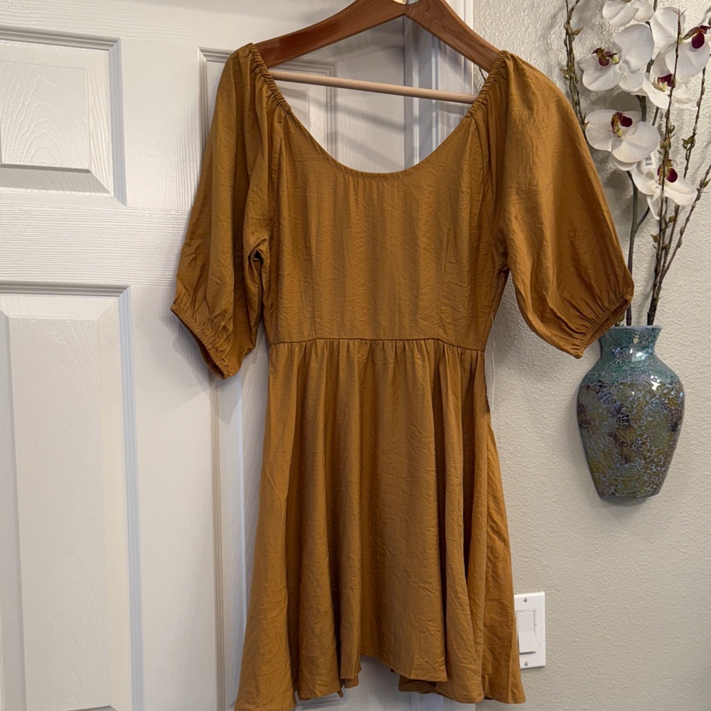 Mia Joy Genesis Mustard Dress